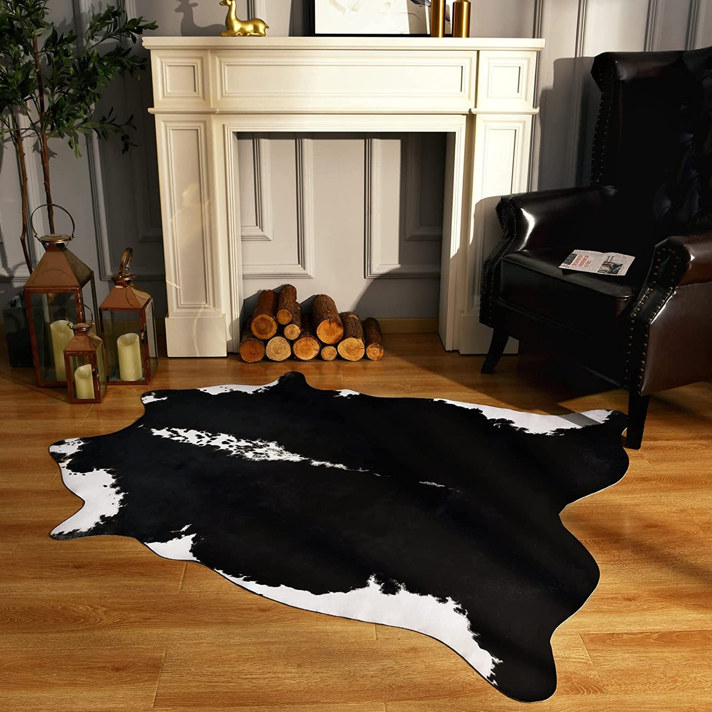 Faux Fur Area Rug – Luxurious Soft Plush Carpet for Cozy Home Decor