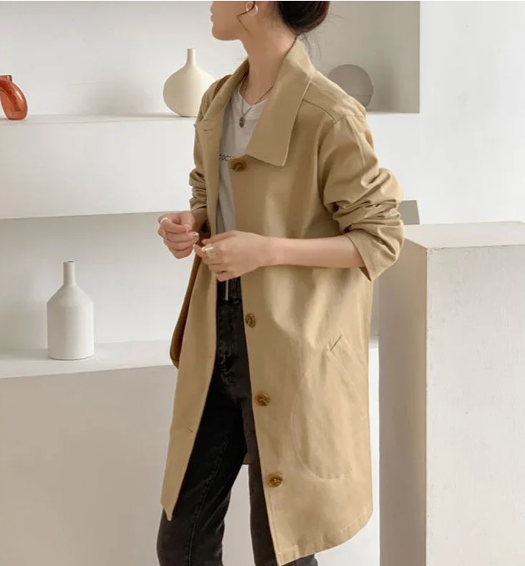 Trench Coat Women – Stylish Long Outerwear for Fall