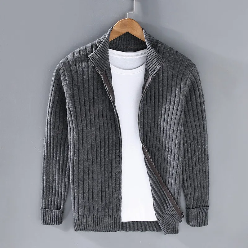 Casual Zip-Up Cardigan for Women – Lightweight Knit Sweater for Everyday Wear