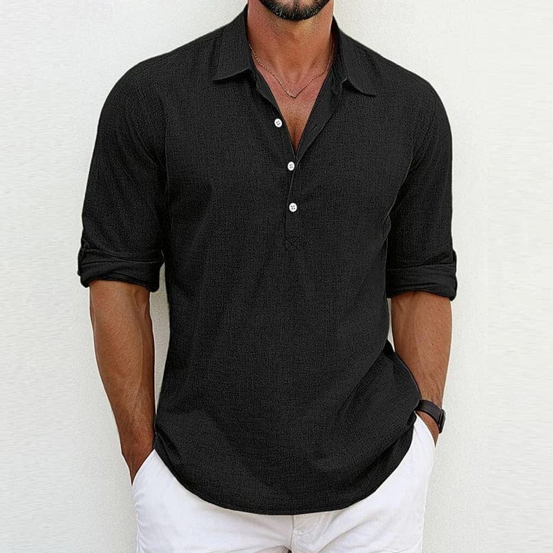 Men's Summer Shirt – Lightweight Casual Short Sleeve Breeze Top