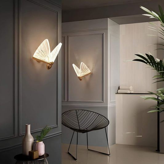 LED Butterfly Wall Light – Elegant Home Decor Fixture for Energy-Efficient Lighting