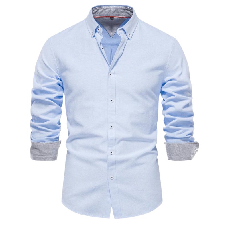 Classic Men's Shirt – Stylish Cotton Dress Shirt for Casual and Formal Wear