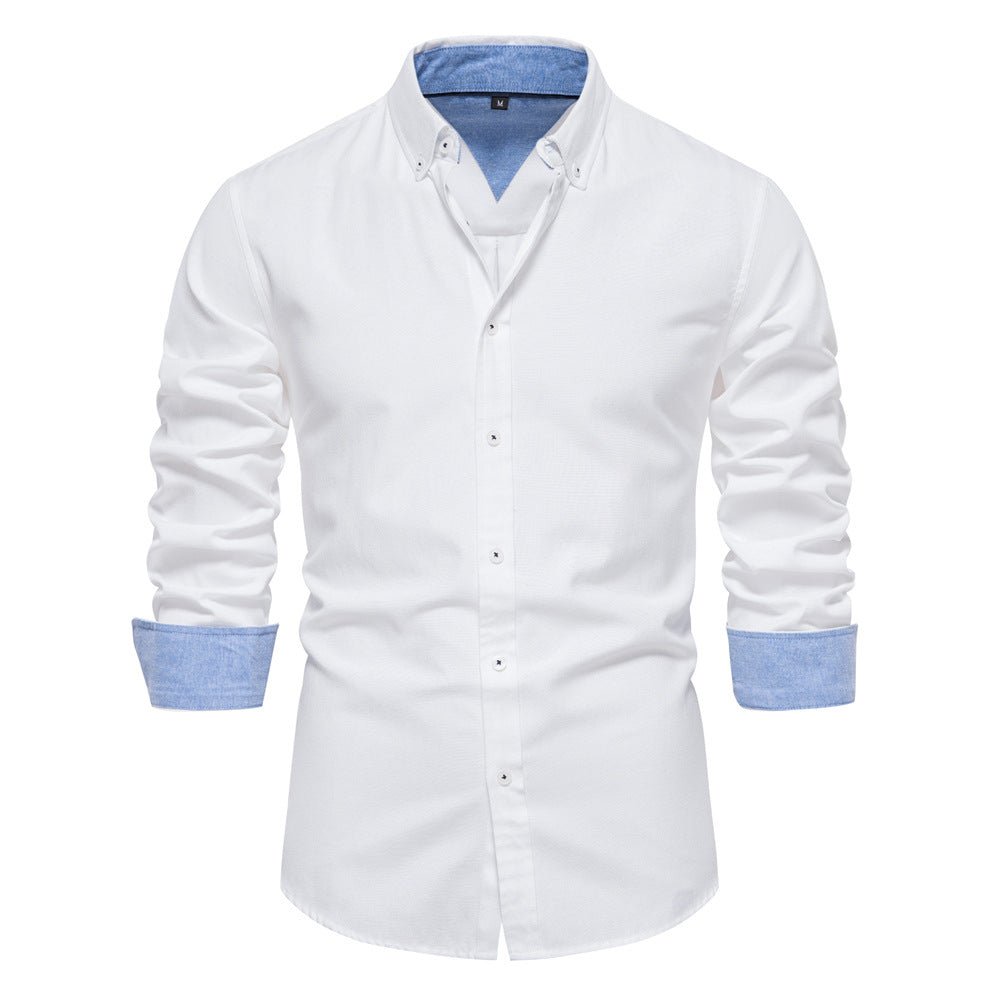 Classic Men's Shirt – Stylish Cotton Dress Shirt for Casual and Formal Wear