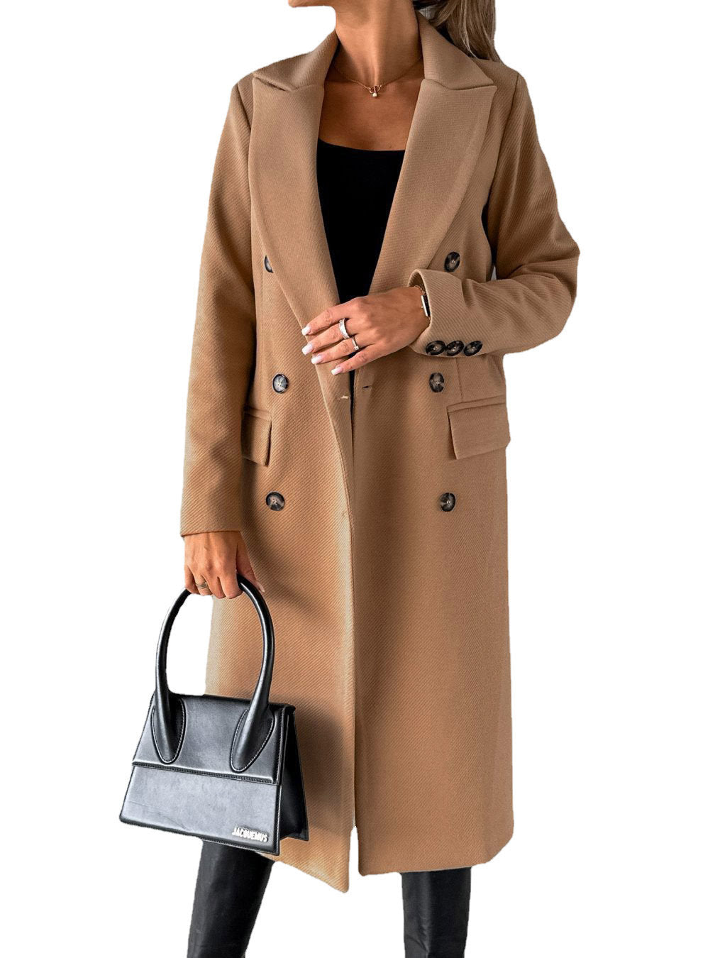 Winter Trench Coat Women – Stylish Warm Long Outerwear for Cold Weather