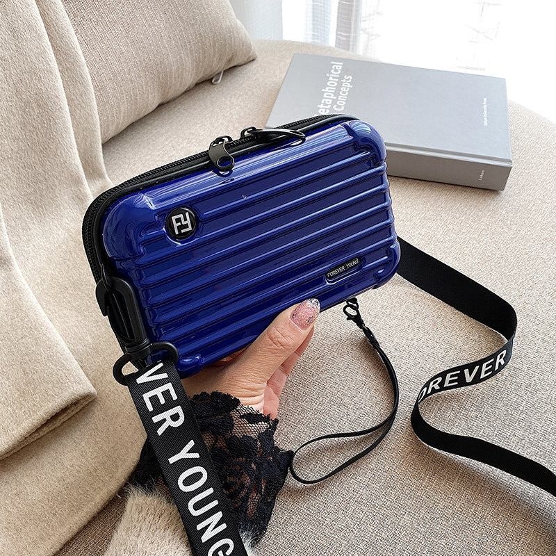 Mini Crossbody Bag – Stylish Suitcase Design for Travel