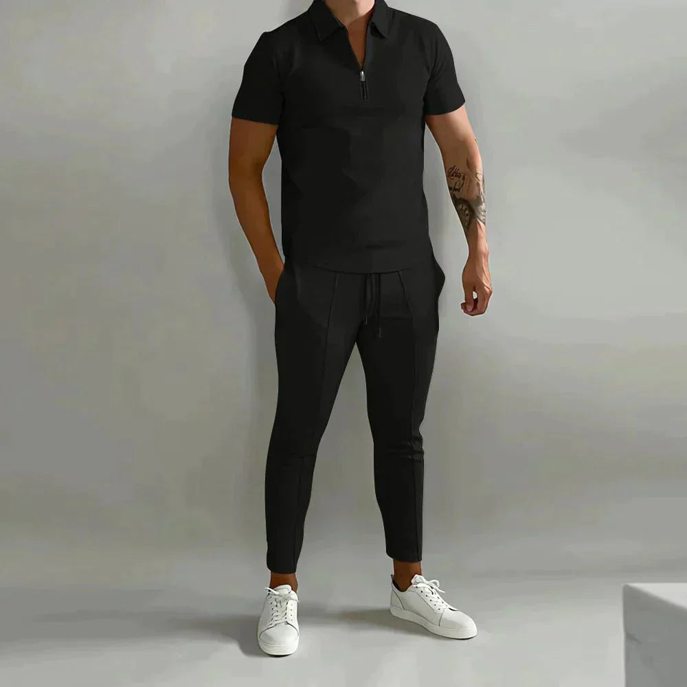 Men's Casual Shirt and Pants Set – Stylish Cotton Outfit for Everyday Wear