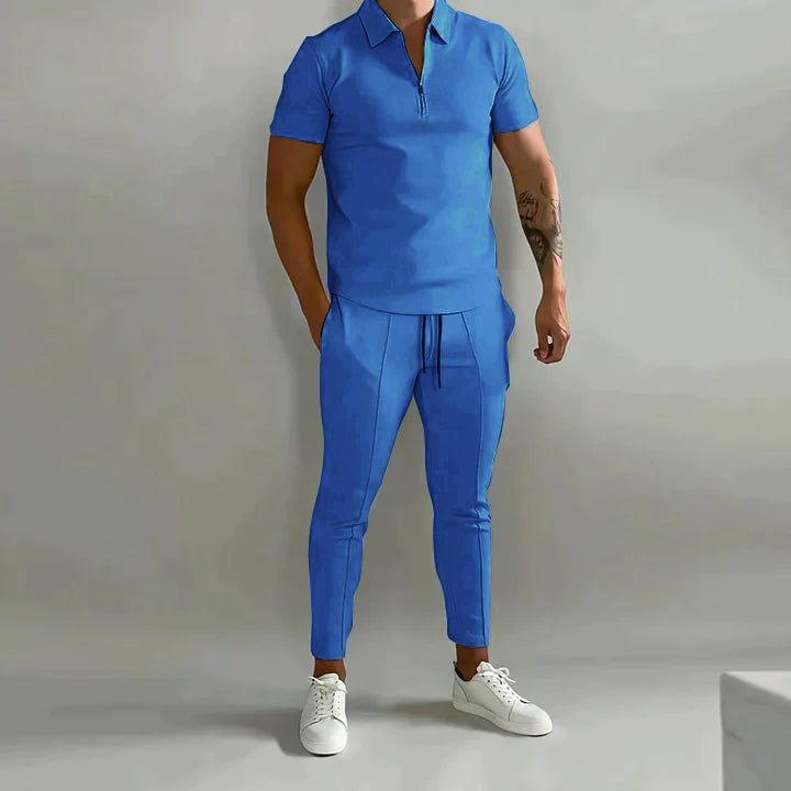 Men's Casual Shirt and Pants Set – Stylish Cotton Outfit for Everyday Wear