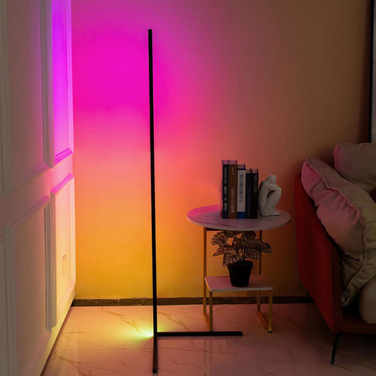 Smart LED Floor Lamp with Voice Control – Eco-Friendly Lighting for Home Office
