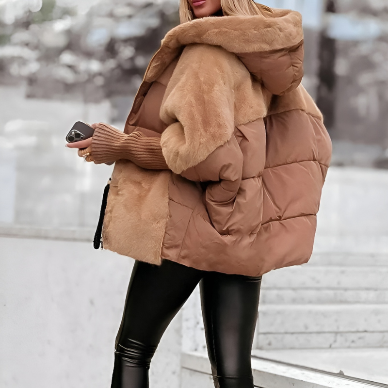 Winter Coat Women – Cozy Multi-Layered Warm Jacket