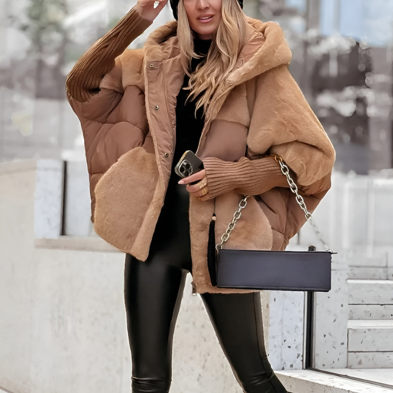 Winter Coat Women – Cozy Multi-Layered Warm Jacket