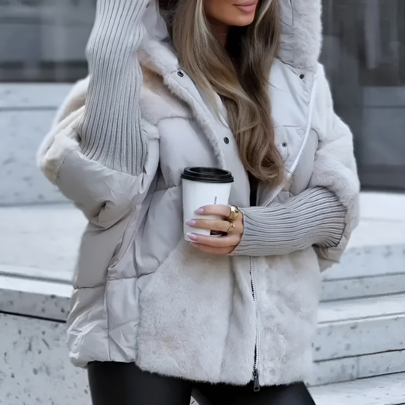 Winter Coat Women – Cozy Multi-Layered Warm Jacket