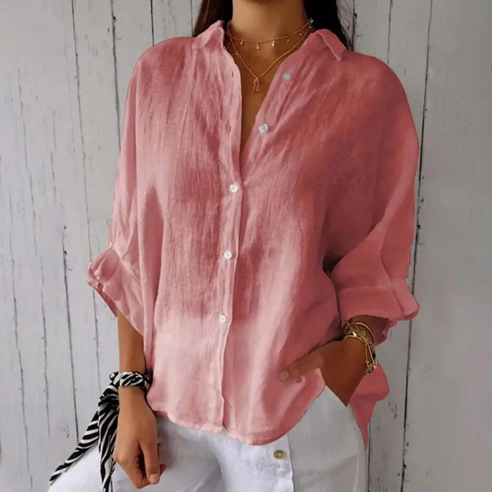 Women's Blouse – Elegant Lightweight Top for Casual and Office Wear