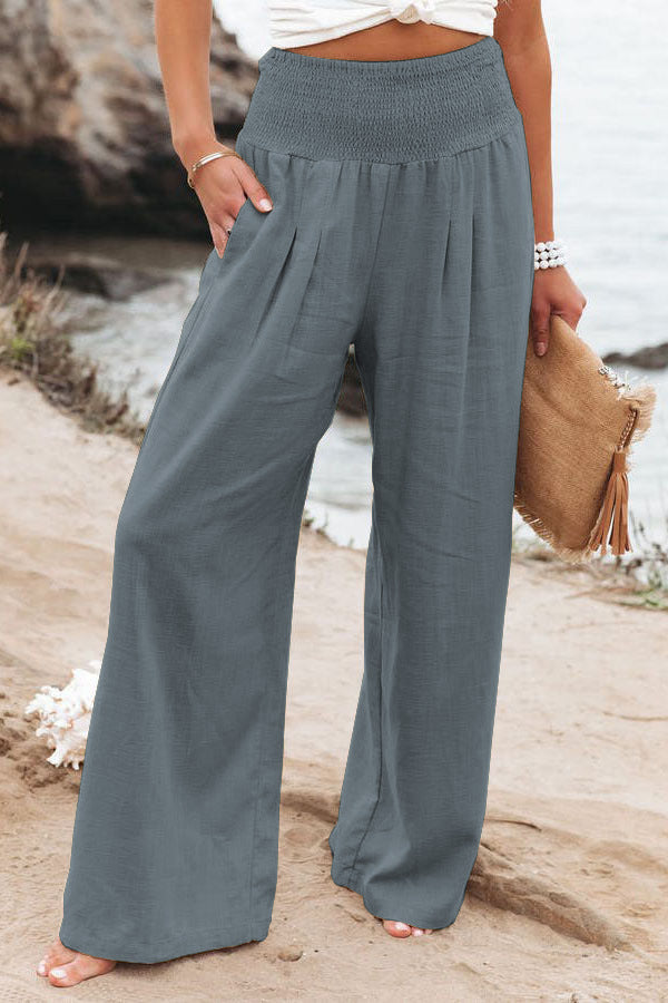 Wide Leg Casual Pants for Women – Comfortable Lightweight Trousers for Everyday Wear