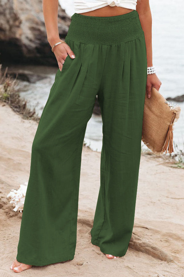 Wide Leg Casual Pants for Women – Comfortable Lightweight Trousers for Everyday Wear