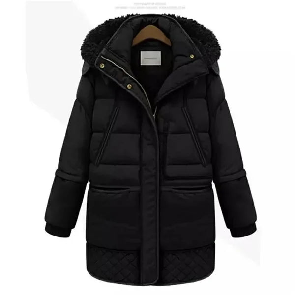 Winter Jacket Women – Thick Lined Warm Coat for Cold Weather