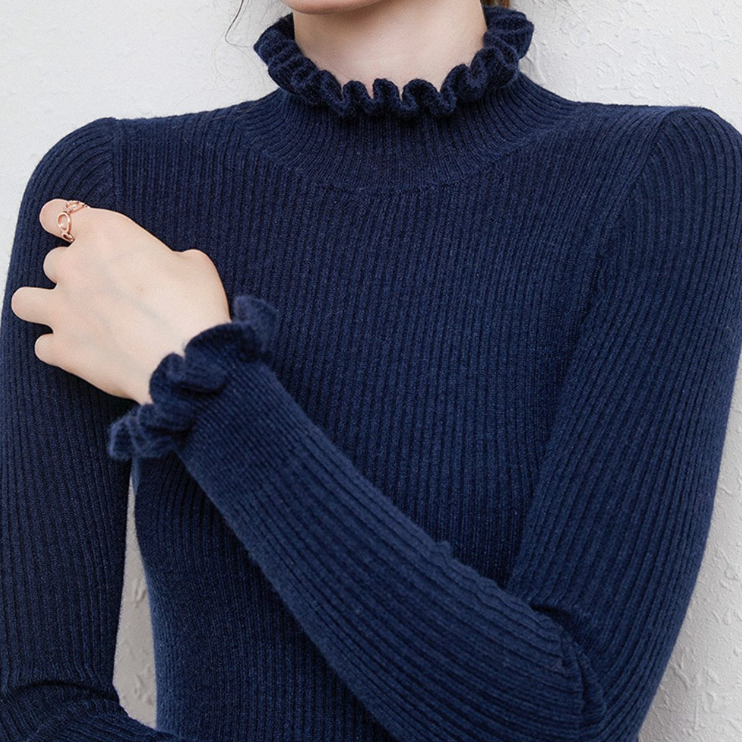 Winter Pullover Sweater – Cozy Knit Top for Women