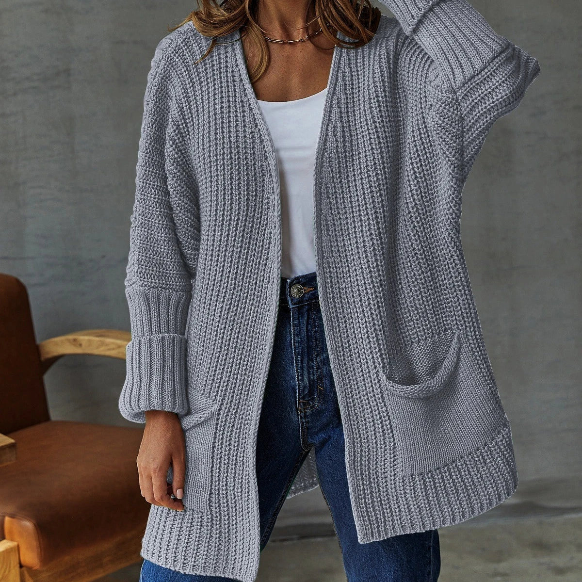 Autumn Cardigan Women – Cozy Knit Sweater for Fall Fashion