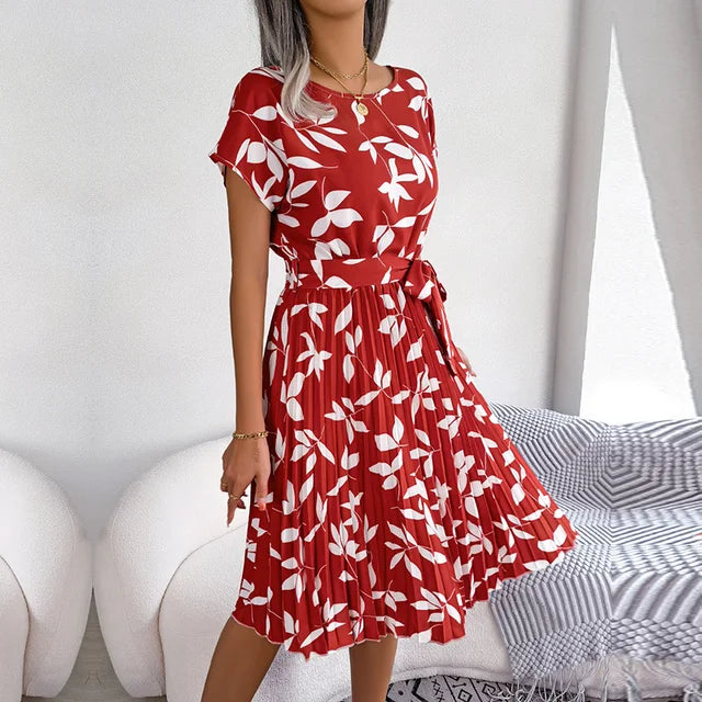 Summer Dress Women – Stylish Casual Midi Dress for Beach