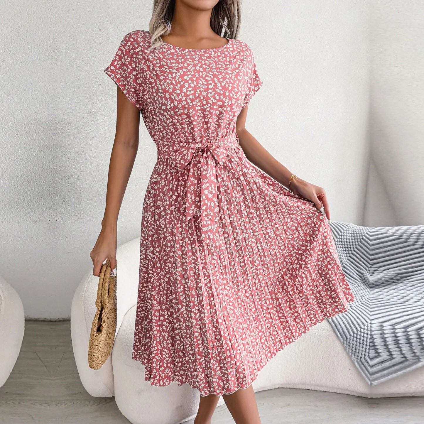 Summer Dress Women – Stylish Casual Midi Dress for Beach