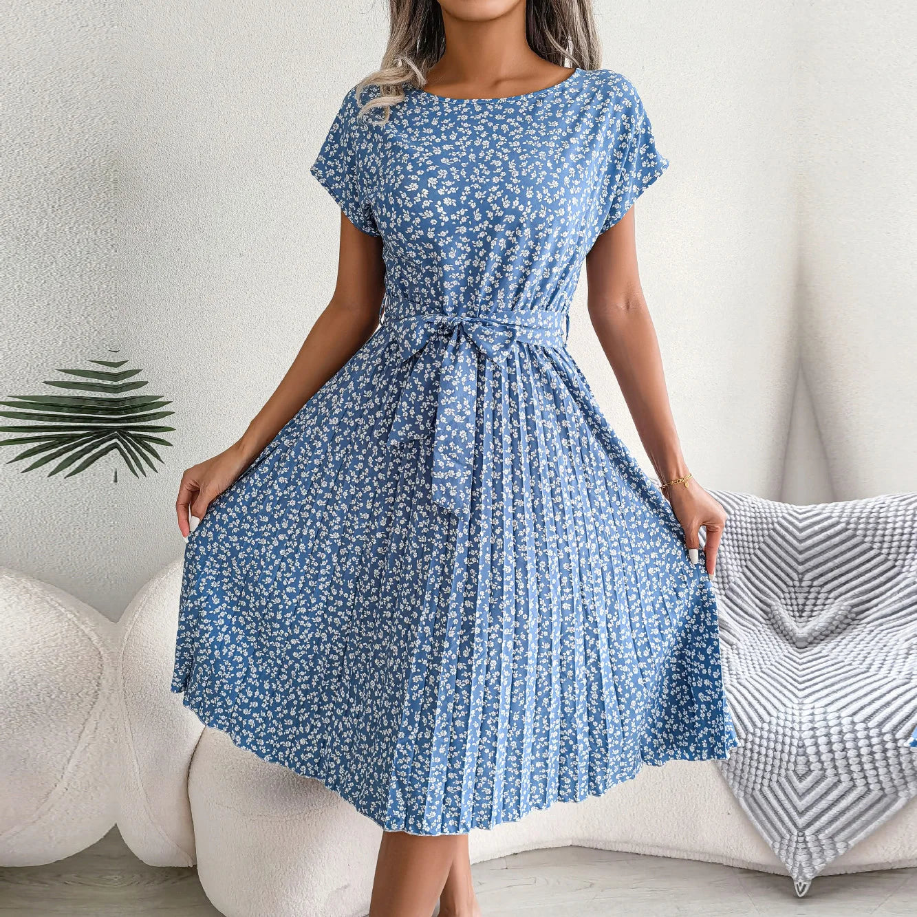 Summer Dress Women – Stylish Casual Midi Dress for Beach