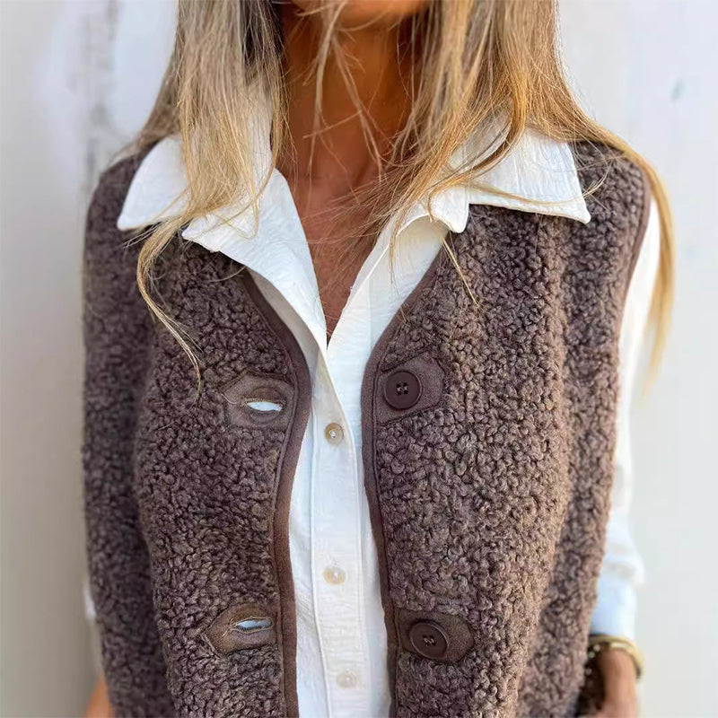 Autumn Cardigan for Women – Cozy Button Knit Sweater