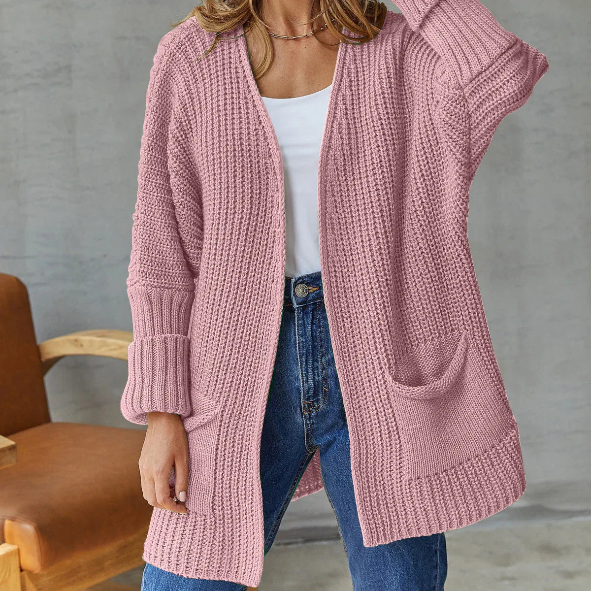 Autumn Cardigan Women – Cozy Knit Sweater for Fall Fashion