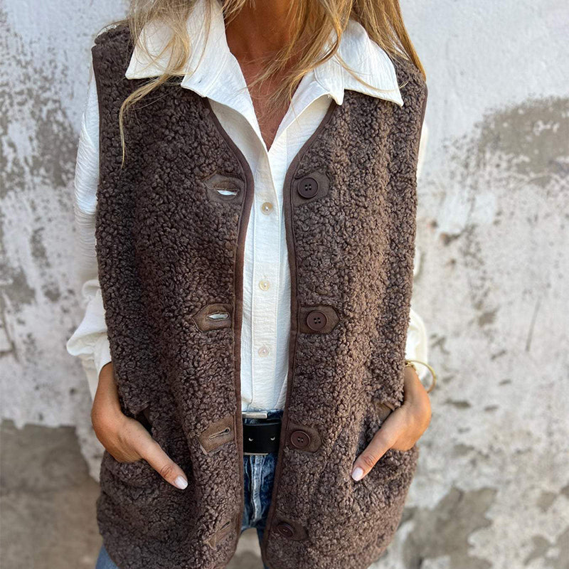 Autumn Cardigan for Women – Cozy Button Knit Sweater