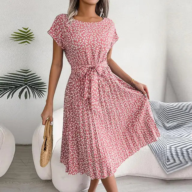 Summer Dress Women – Stylish Casual Midi Dress for Beach