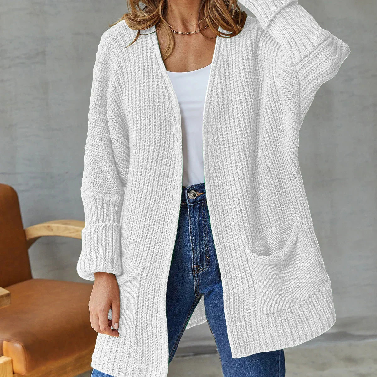 Autumn Cardigan Women – Cozy Knit Sweater for Fall Fashion