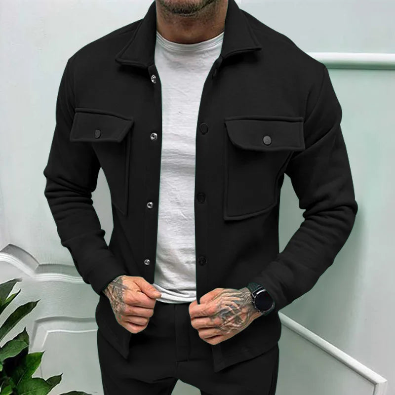 Men's Slim-fit Jacket – Stylish Lightweight Blazer for Casual and Formal Wear