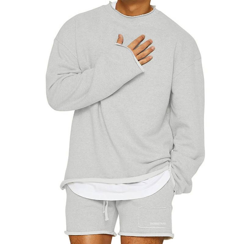 Men's Pullover and Shorts Set – Casual Lightweight Outfit for Summer