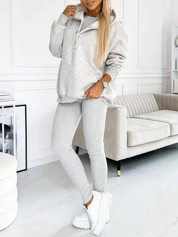 Casual Sweat Suit Women – Comfortable Lounge Set for Relaxation