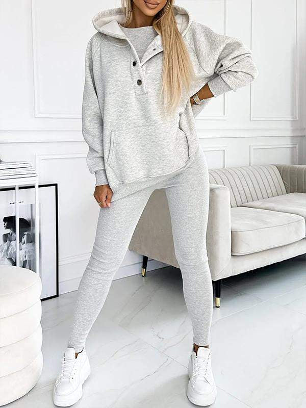 Casual Sweat Suit Women – Comfortable Lounge Set for Relaxation