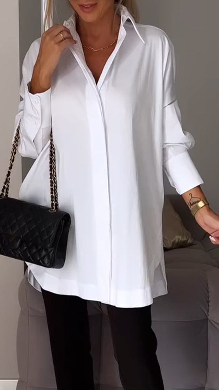 Plus Size Chiffon Blouse – Chic Lightweight Top for Women