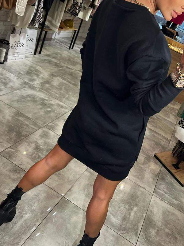 Stylish Sweater Dress for Women – Cozy Knit Dress with Long Sleeves