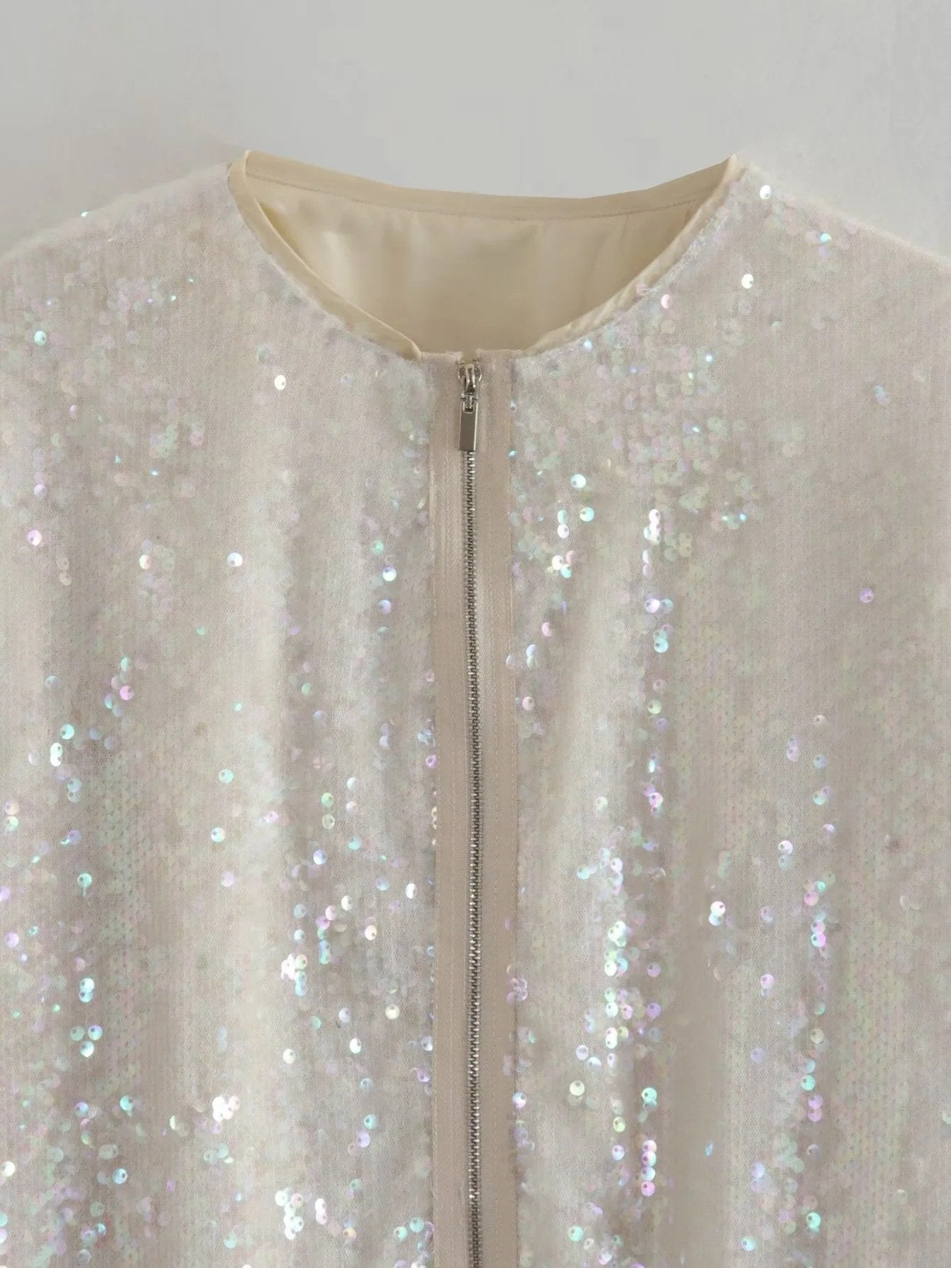 Sequined Bomber Jacket Women – Stylish Sparkly Outerwear for Parties