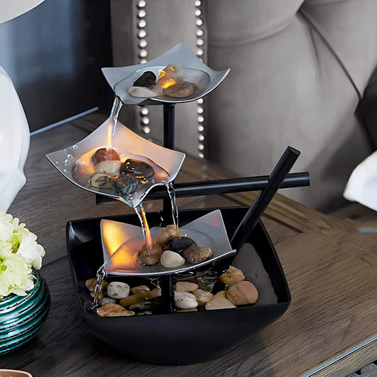Elegant Table Lamp – Soothing Atmosphere Light for Home Office Decor