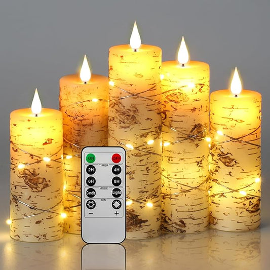 Wireless LED Tea Lights – Realistic Flameless Candles for Home Decor & Events