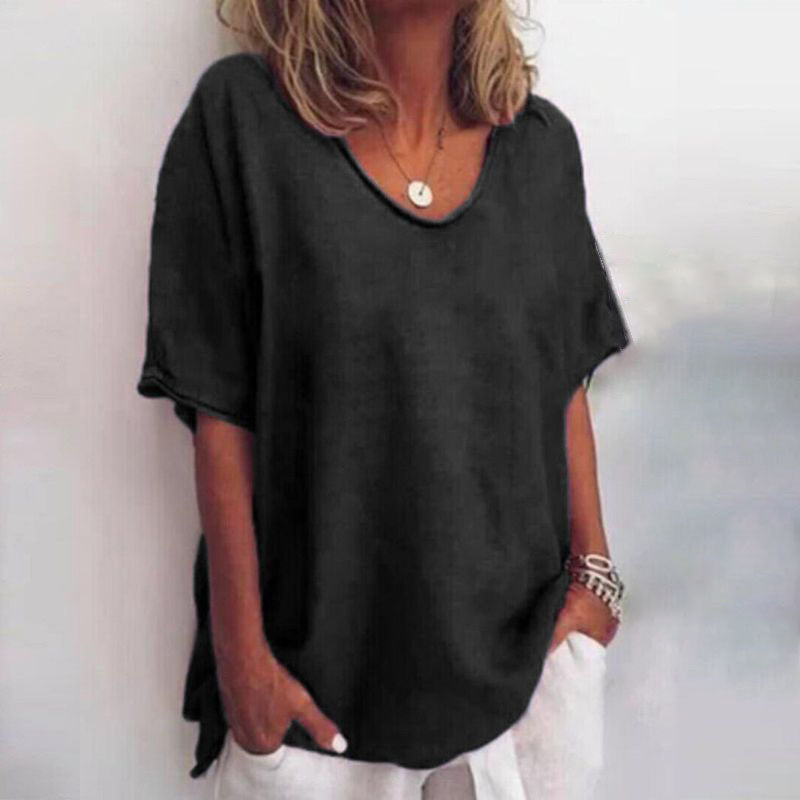 Casual Loose Shirt for Women – Lightweight, Relaxed Fit Top