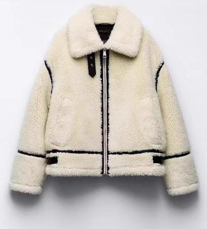 Autumn Coat Women – Cozy Teddy Jacket for Fall Fashion