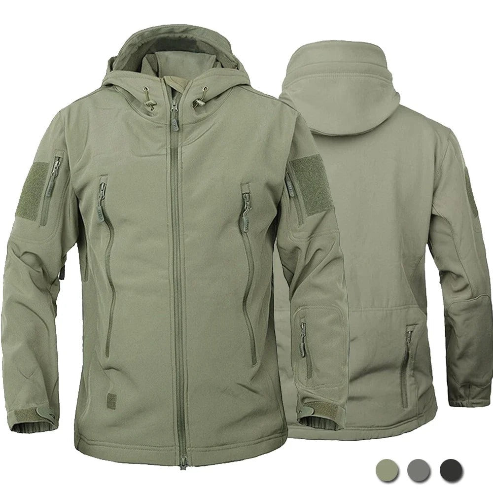 Waterproof Men's Jacket – Lightweight Outdoor Raincoat for Hiking