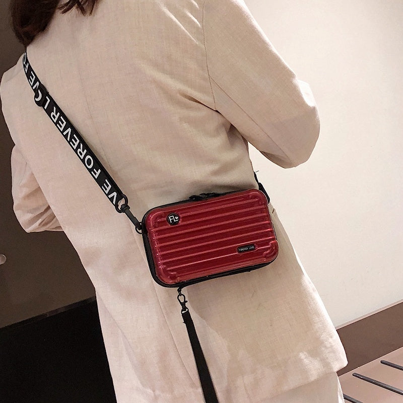 Mini Crossbody Bag – Stylish Suitcase Design for Travel