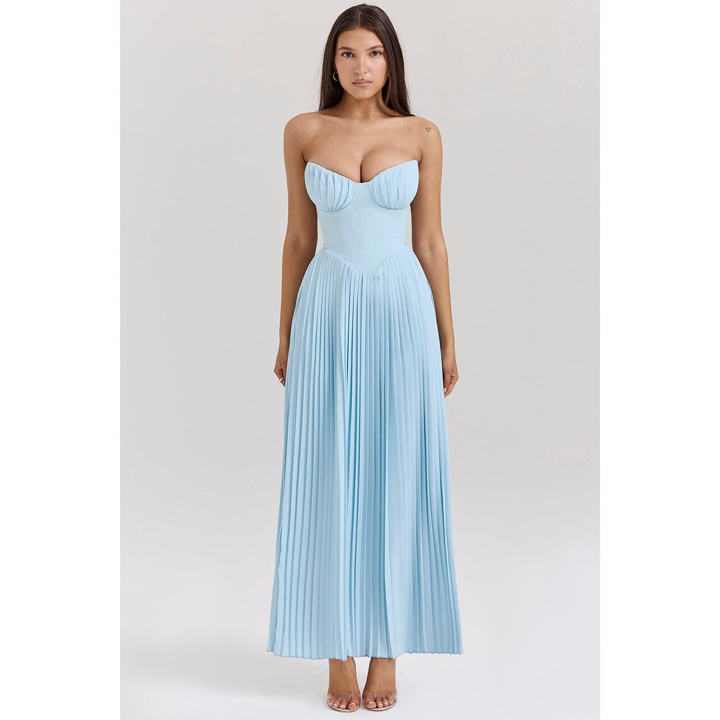 Long Dress with Corset – Elegant Evening Gown for Women