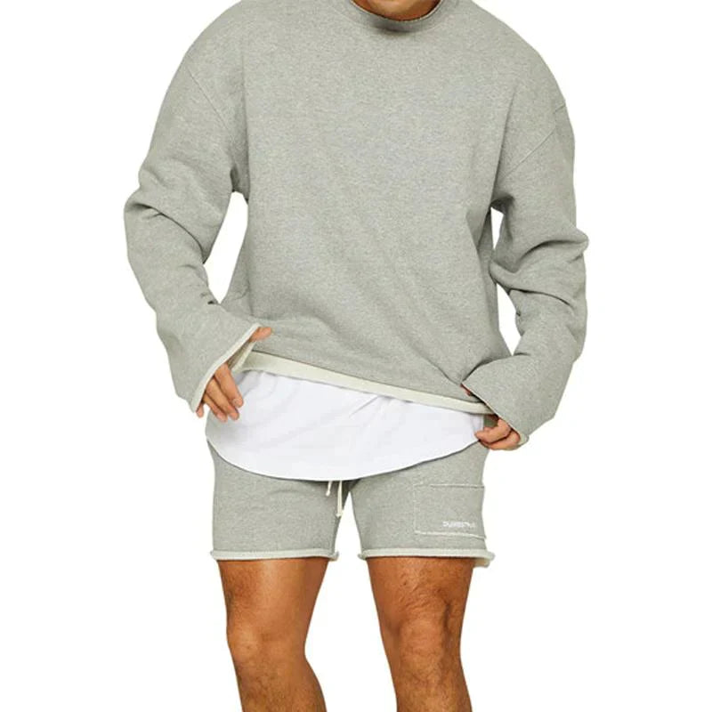 Men's Loose Sweater – Cozy Knit Pullover for Casual Wear