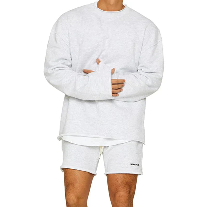 Men's Loose Sweater – Cozy Knit Pullover for Casual Wear