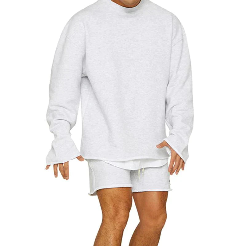 Men's Loose Sweater – Cozy Knit Pullover for Casual Wear