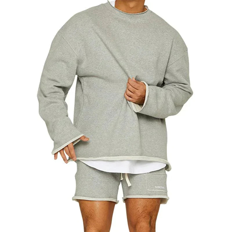 Men's Loose Sweater – Cozy Knit Pullover for Casual Wear