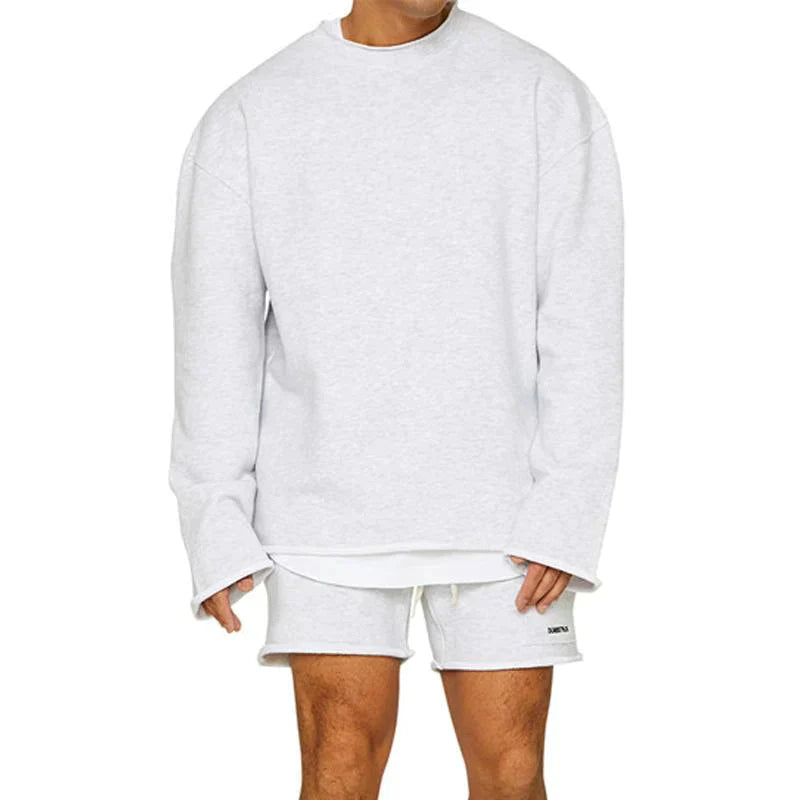 Men's Loose Sweater – Cozy Knit Pullover for Casual Wear