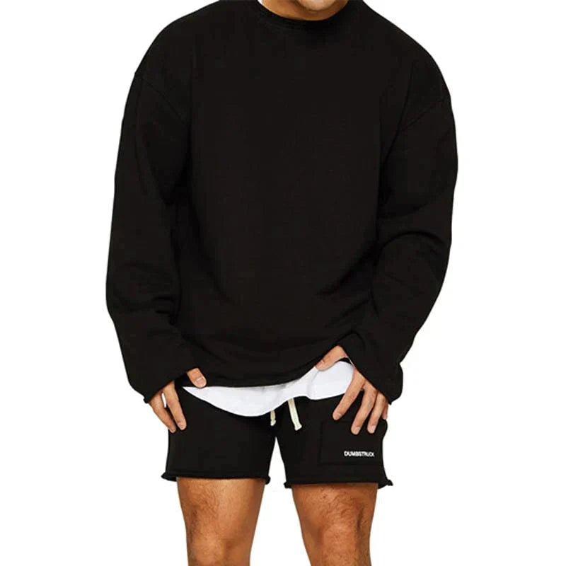 Men's Loose Sweater – Cozy Knit Pullover for Casual Wear