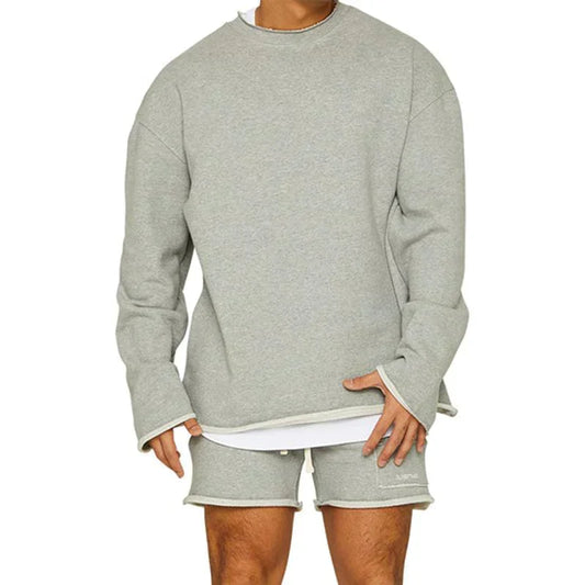 Men's Loose Sweater – Cozy Knit Pullover for Casual Wear